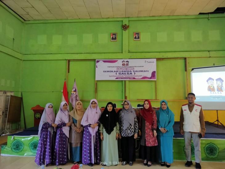 Pemda Kampar bersama GOW Hadiri Launching Sekolah Lansia Kampar