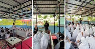 Dosen dan Mahasiswa Farmasi Univrab Gelar Pengabdian Masyarakat di SMA Fadilah Pekanbaru