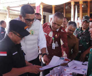 Wakil Ketua DPRD Riau Hadiri Simulasi Pemilihan Suara KPU