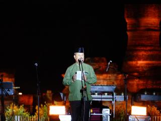 Pergelaran Julang Budaya Kampar di Candi Muara Takus Ditutup