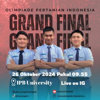 Tiga Pelajar SMAN 1 Bengkalis Juara Olimpiade Pertanian Indonesia