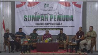 Pj Bupati Inhil Hadiri Dialog Kepemudaan