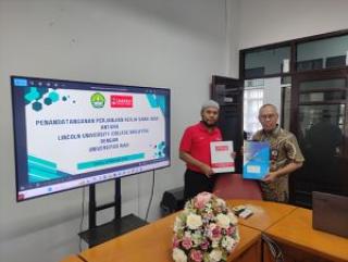Kolaborasi Internasional: UNRI dan Lincoln University College Malaysia Perpanjang Kerja Sama