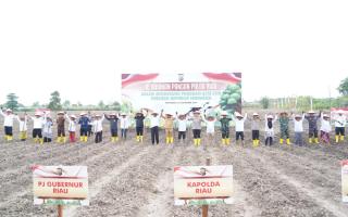 Dukung Program Presiden, Polda Riau Jadi Garda Depan Ketahanan Pangan