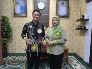 Pj Ketua TP. PKK Inhil Sambut Kunjungan 2nd Runner Up Putera Kebudayaan Indonesia