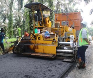 Gunakan DBH Sawit, Dinas PUPR Pekanbaru Bangun Dua Jalan Baru di Rumbai Barat