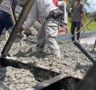 Pembangunan Jalan Gajamada Okura Masuki Tahap Pemasangan Beton