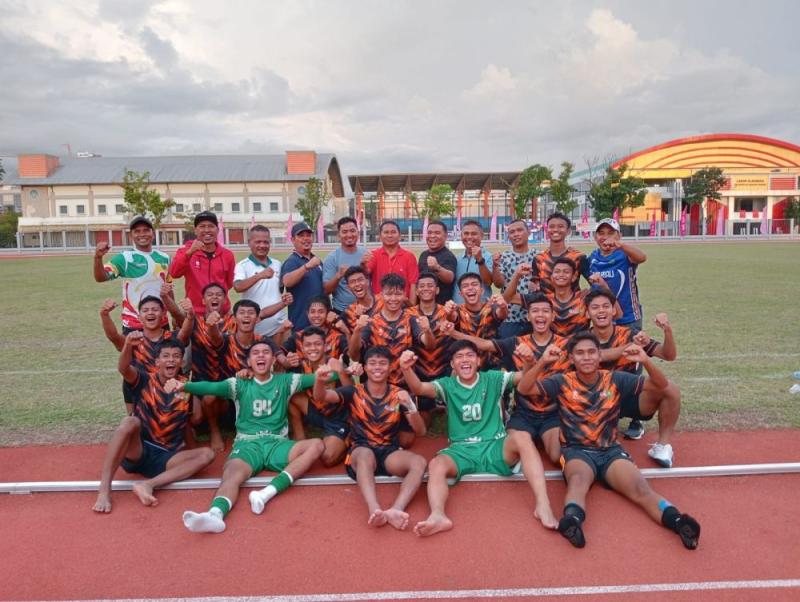 Kalahkan Sumbar 3-2, Tim Sepakbola Riau Lolos ke Popnas Aceh-Sumut 2025