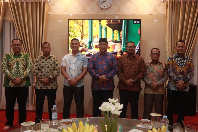 Pemkab Inil Sambut Kunjungan Silaturrahmi Komandan Lanal Dumai