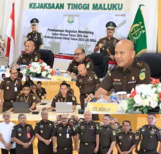 Sekretaris Badiklat Kejagung RI Melakukan Kunjungan Kerja di Kejati Maluku