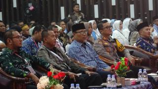Pj Bupati Inhil Hadiri Debat Publik Calon Bupati dan Wakil Bupati 2024