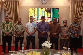 Pemkab Inil Sambut Kunjungan Silaturrahmi Komandan Lanal Dumai