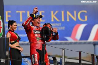 Pecah Telor! Marc Marquez Menang Race Pembuka di MotoGP Thailand 2025