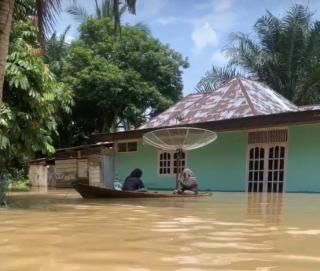 12.813 Jiwa Masyarakat Riau Terdampak Banjir
