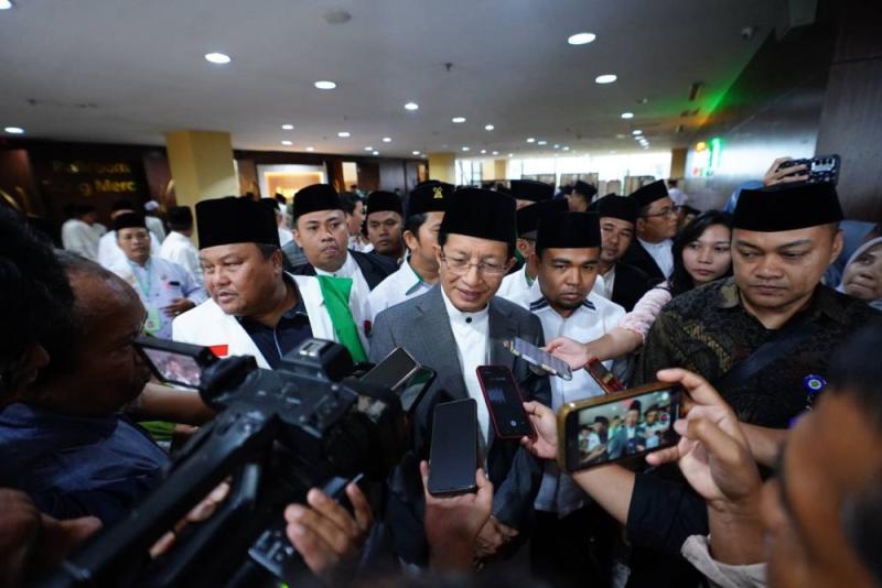 Menag Nasaruddin Umumkan Kesiapan Penuh Layanan Haji 2025, Pemberangkatan Mulai 1 Mei