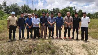 Bupati Rohil Lakukan Suvey Lokasi Pembangunan Universitas dan pasar Tradisional
