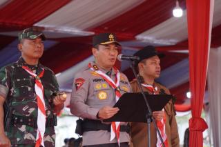 Kapolda Riau, Gubernur, dan Danrem Kompak Bacakan Deklarasi Jambore Karhutla 2025