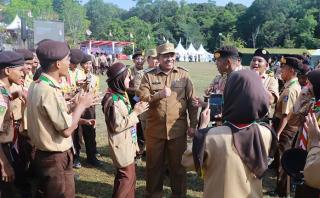 Bupati Siak Apresiasi Penyelenggaraan Jambore Karhutla di Tahura Sultan Syarif Hasim 