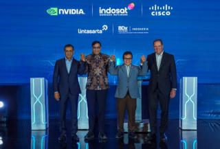 Komdigi Prakarsai AI Center of Excellence Bersama Indosat, Cisco, dan NVIDIA