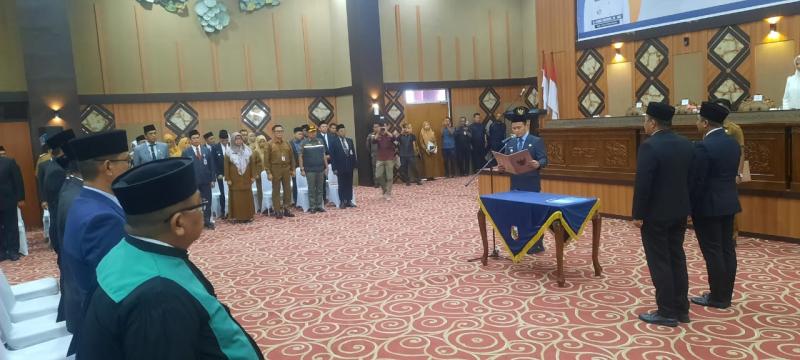 Walikota Pekanbaru Lantik Puluhan Pejabat Eselon III dan IV