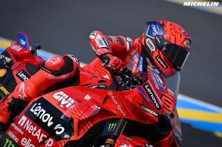 Jalani Sprint Race 13 Lap di Sirkuit Le Mans Prancis 2025, Marc Marquez Pimpin 0,5 Detik di Belakang Alex