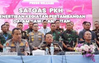 Satgas PKH Berhasil Kuasai Kembali 3,3 Juta Hektare Hutan Negara dari Perkebunan Ilegal