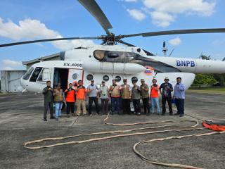 Satu Heli Patroli Karhutla di Riau Ditarik ke Jakarta