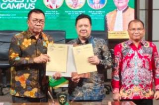 Rektor Unilak Riau Teken Kerja Sama Strategis dengan Dirjen Badilag Mahkamah Agung RI
