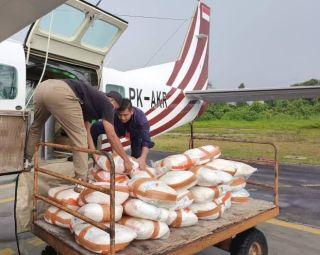 Operasi Modifikasi Cuaca Tahap Pertama Rampung, 35 Ton Garam Disebar untuk Tekan Karhutla di Riau
