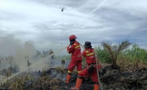 Perkuat Penanganan Karhutla, Riau Kembali Dapat Tambahan Heli Water Bombing